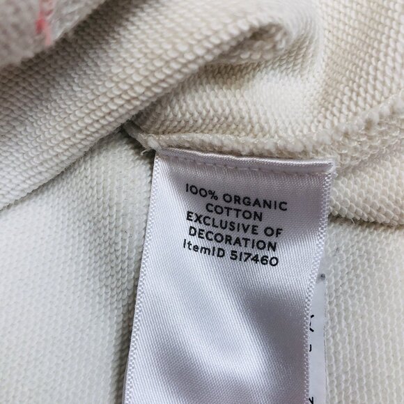 LL Bean x Todd Snyder Raglan Organic French Terry Hoodie Maine Size Medium - Picture 7 of 9